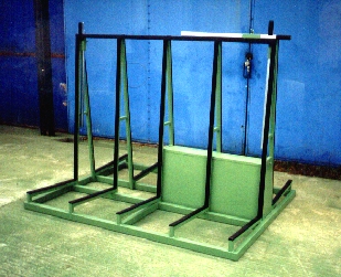 Paleta dwustronna do transportu szyb